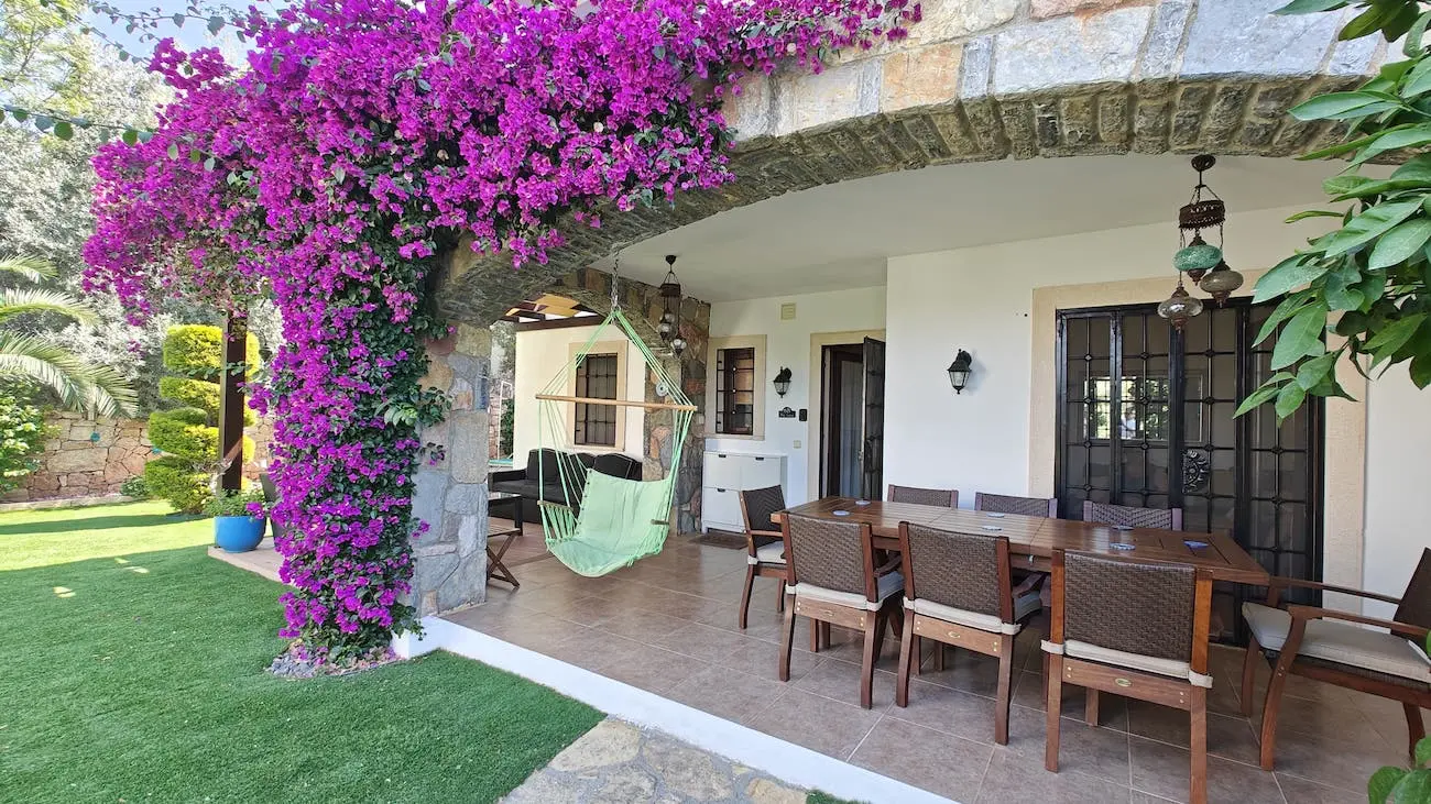 Large terrace